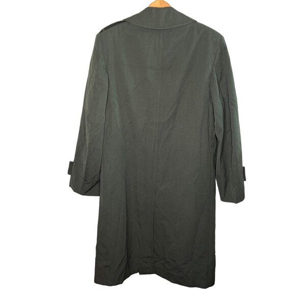 VTG US Army Overcoat Long Trench 36L Vietnam 1971 w/Liner Wool 8405-782-2896 - Picture 2 of 16